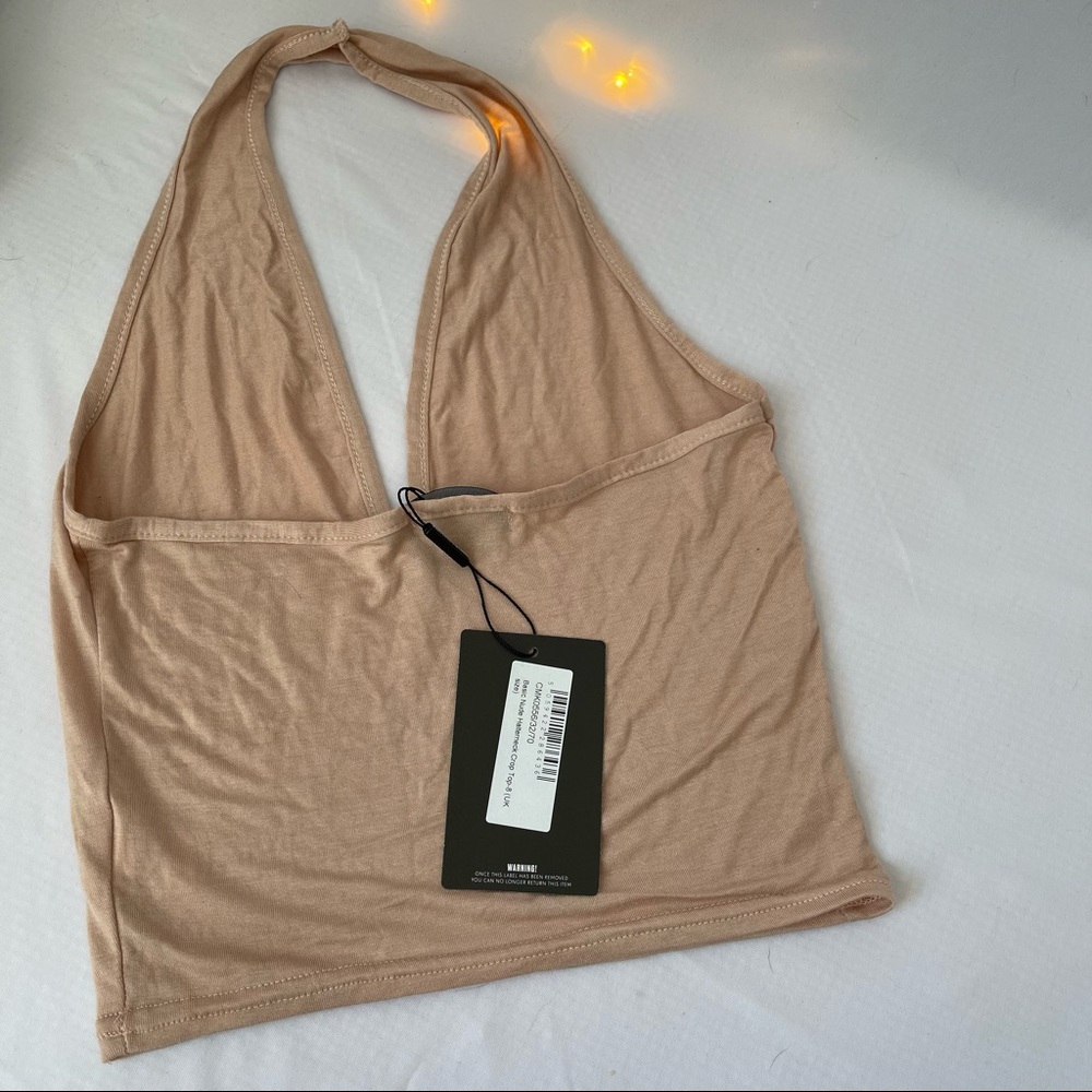 Basic Nude Halterneck - Picture 2 of 4